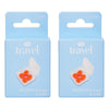 Pharmacy Health Silicone Earplugs and Case 2 Pairs Pack of 2