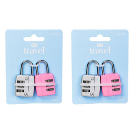 Pharmacy Health Combo Lock 2 Pack Bundle of 2