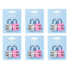 Pharmacy Health Combo Lock 2 Pack Bundle of 6
