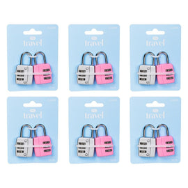 Pharmacy Health Combo Lock 2 Pack Bundle of 6