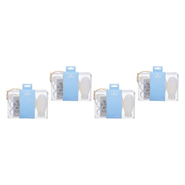 Pharmacy Health Refillable Travel Bottle Kit 6 Piece Set Pack of 4