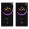 Skyn Elite Condoms Ultra Thin & Ultra Soft 10 Pack Bundle of 2