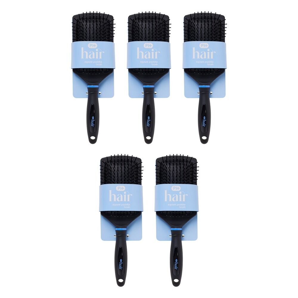 Pharmacy Health Square Paddle Brush Pack of 5