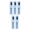 Pharmacy Health Plastic Tail Comb Pack of 5