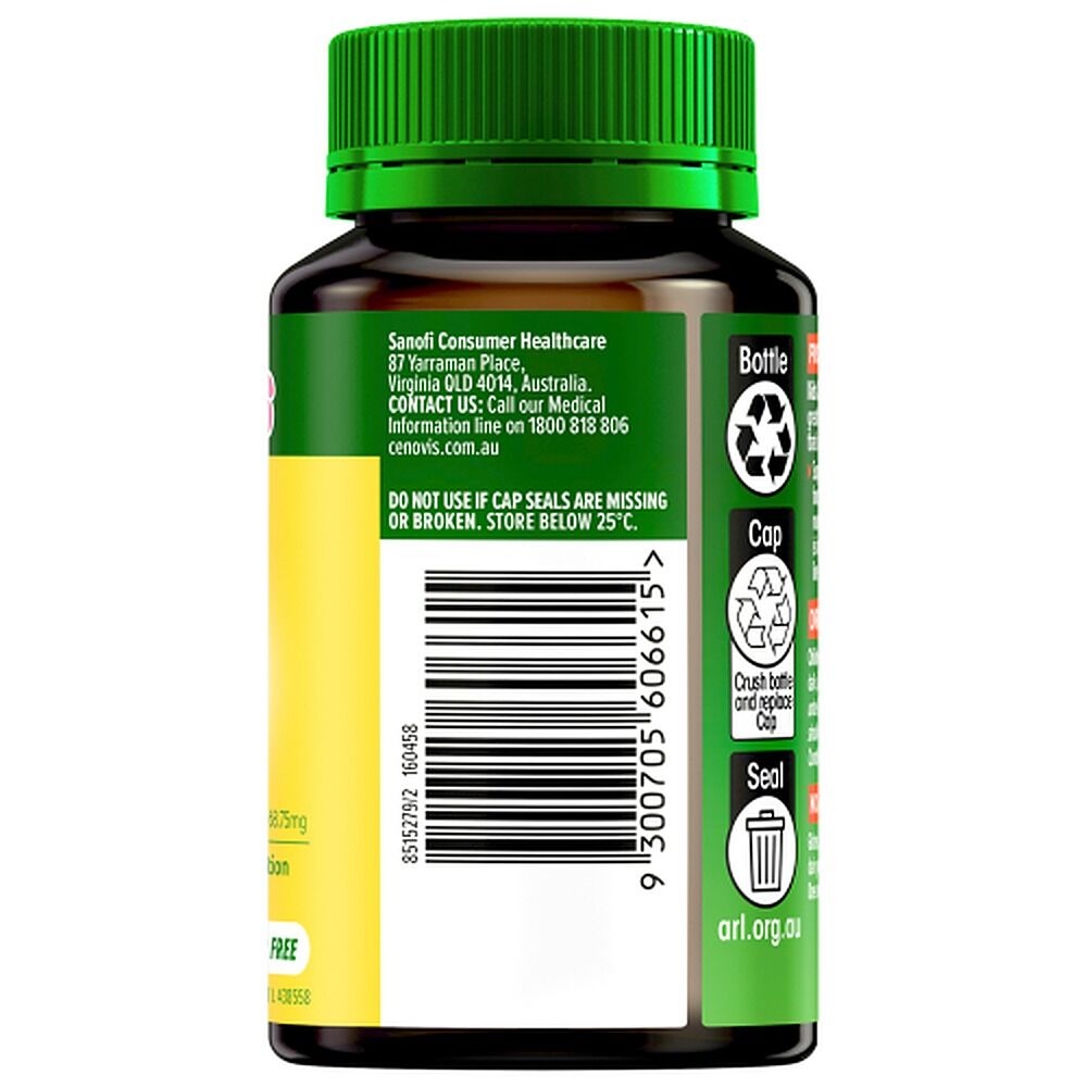 Cenovis Chewable Vitamin C 250mg Lemonade 150 Tablets