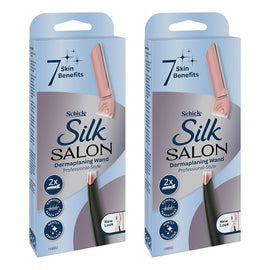 Schick Silk Salon Dermaplaning Wand Kit Pack of 2