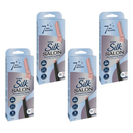 Schick Silk Salon Dermaplaning Wand Kit Pack of 4