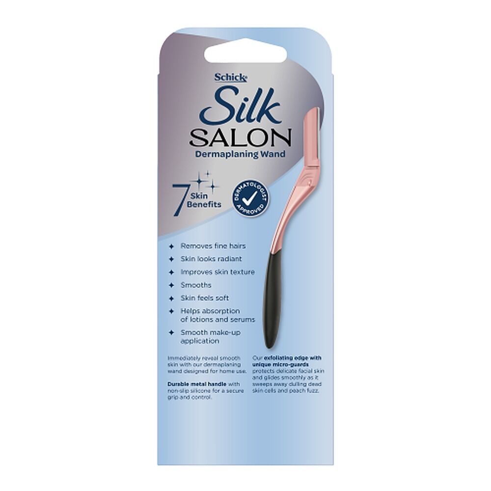Schick Silk Salon Dermaplaning Wand Kit