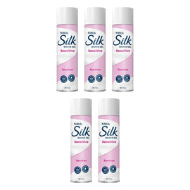 Schick Silk Sensitive Shave Gel 198g Pack of 5