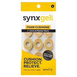 Synx Synxgeli Foam Cushions for Corn & Plantar Warts 9 Pack