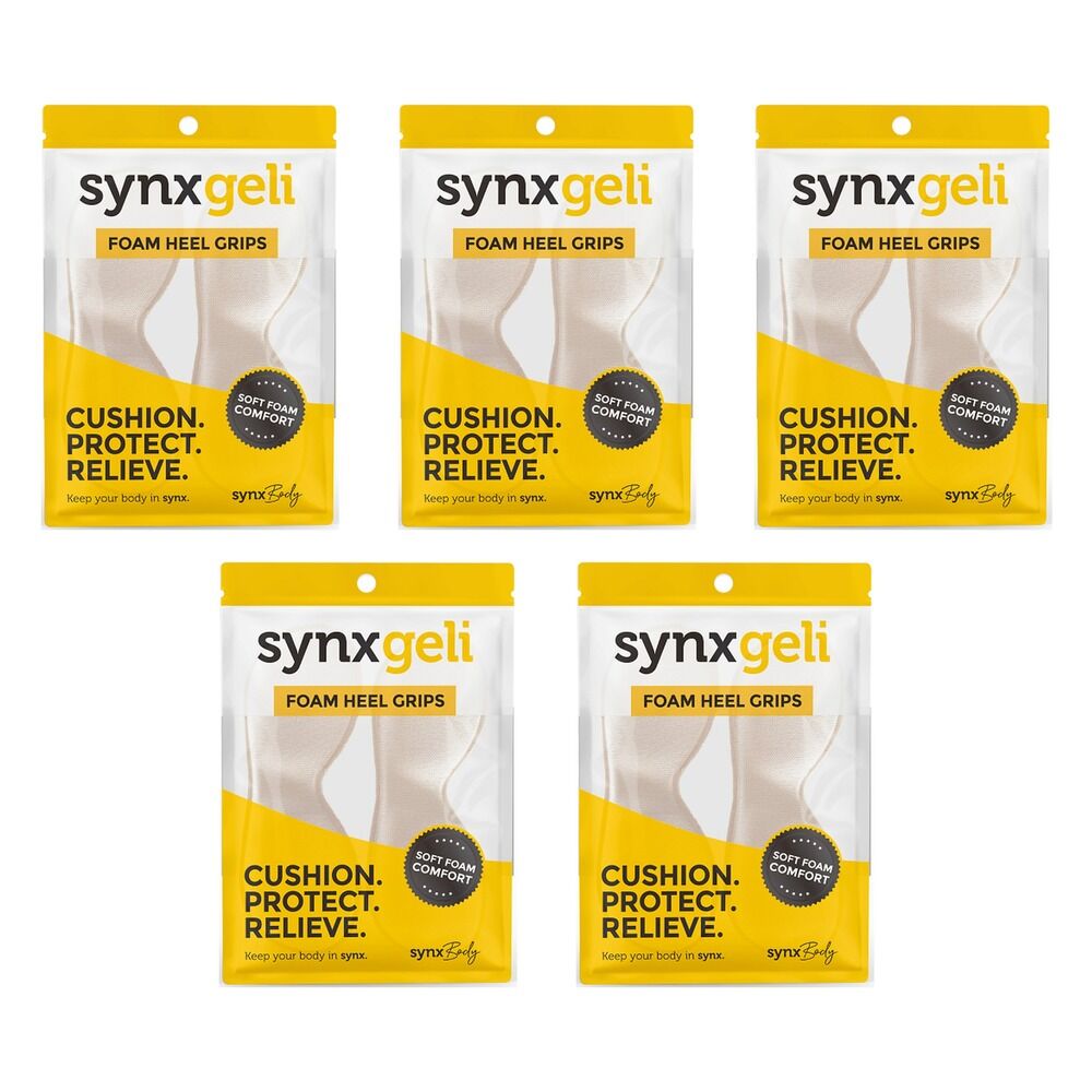 Synx Synxgeli Heel Grips Pack of 5