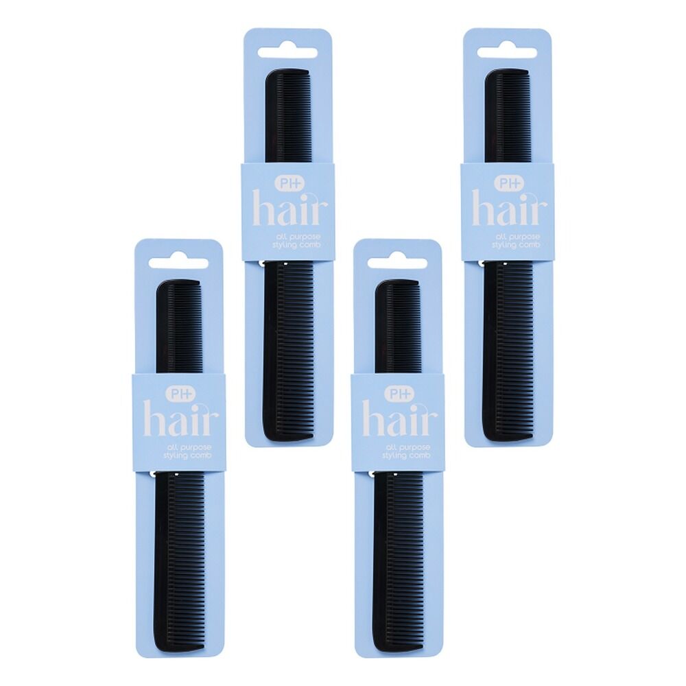 Pharmacy Health All Purpose Styling Comb Pack of 4