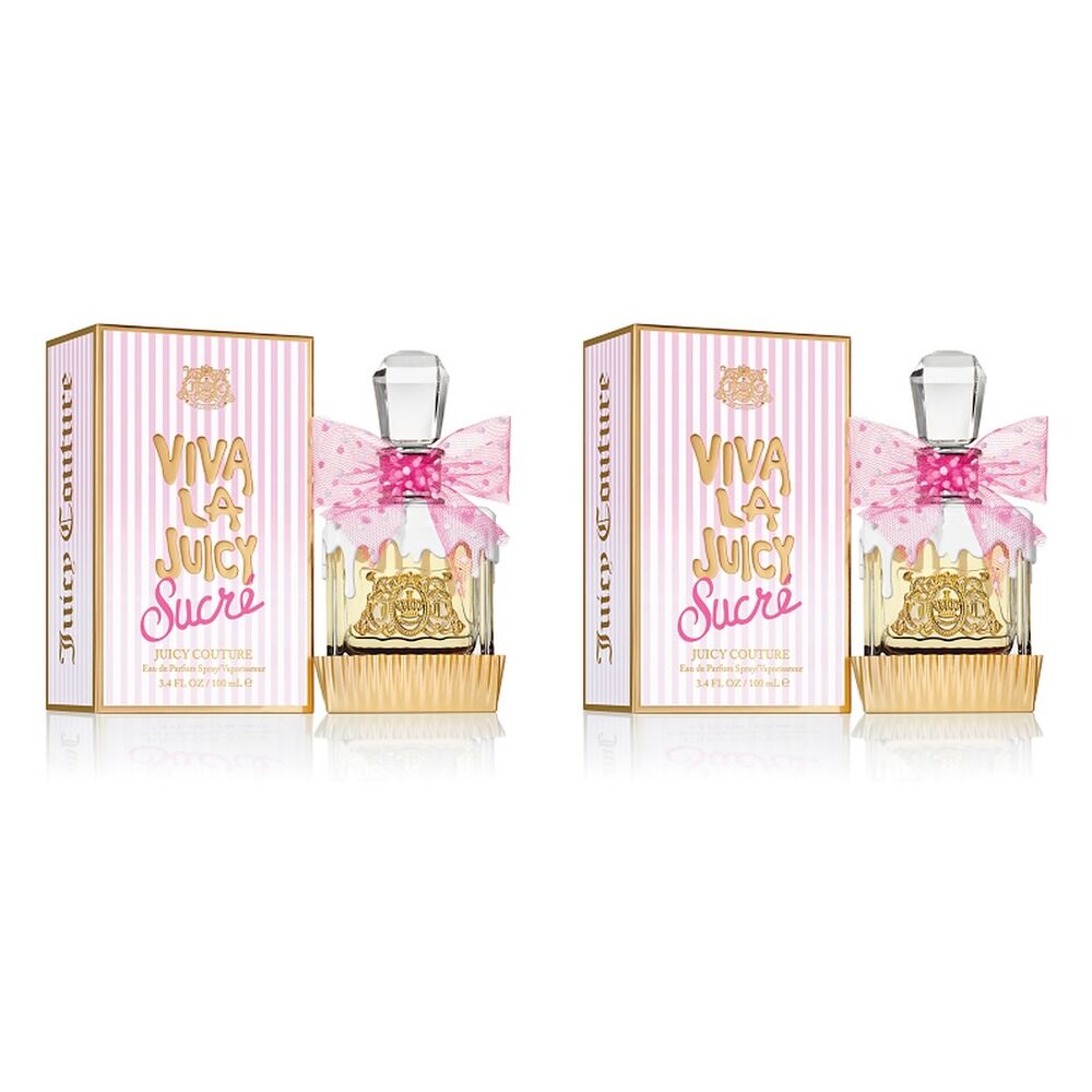 Juicy Couture Viva La Juicy Sucre Eau de Parfum 100mL Pack of 2
