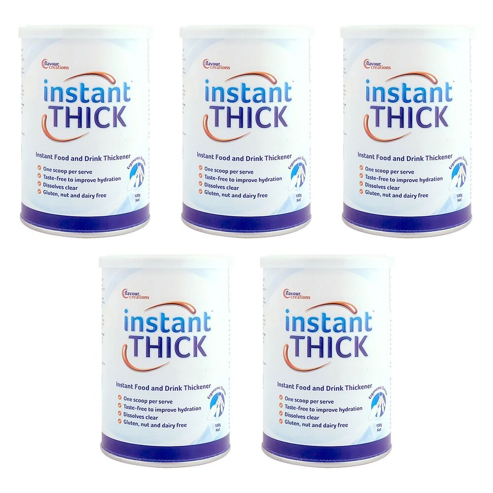Instant Thick Thickening Powder 100g Pack of 5