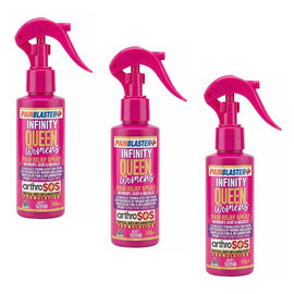 Pain Blaster Infinity Queen Women's Pain Relief Spray 100mL Pack of 3