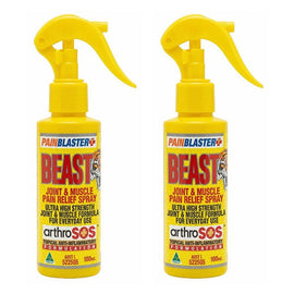 Pain Blaster Beast Joint & Muscle Pain Relief Spray 100mL Pack of 2