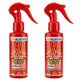 Pain Blaster Lava Joint & Muscle Pain Relief Spray 100mL Pack of 2