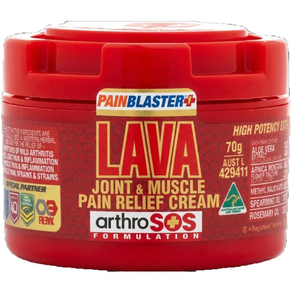 Pain Blaster Lava Joint & Muscle Pain Relief Cream 70g