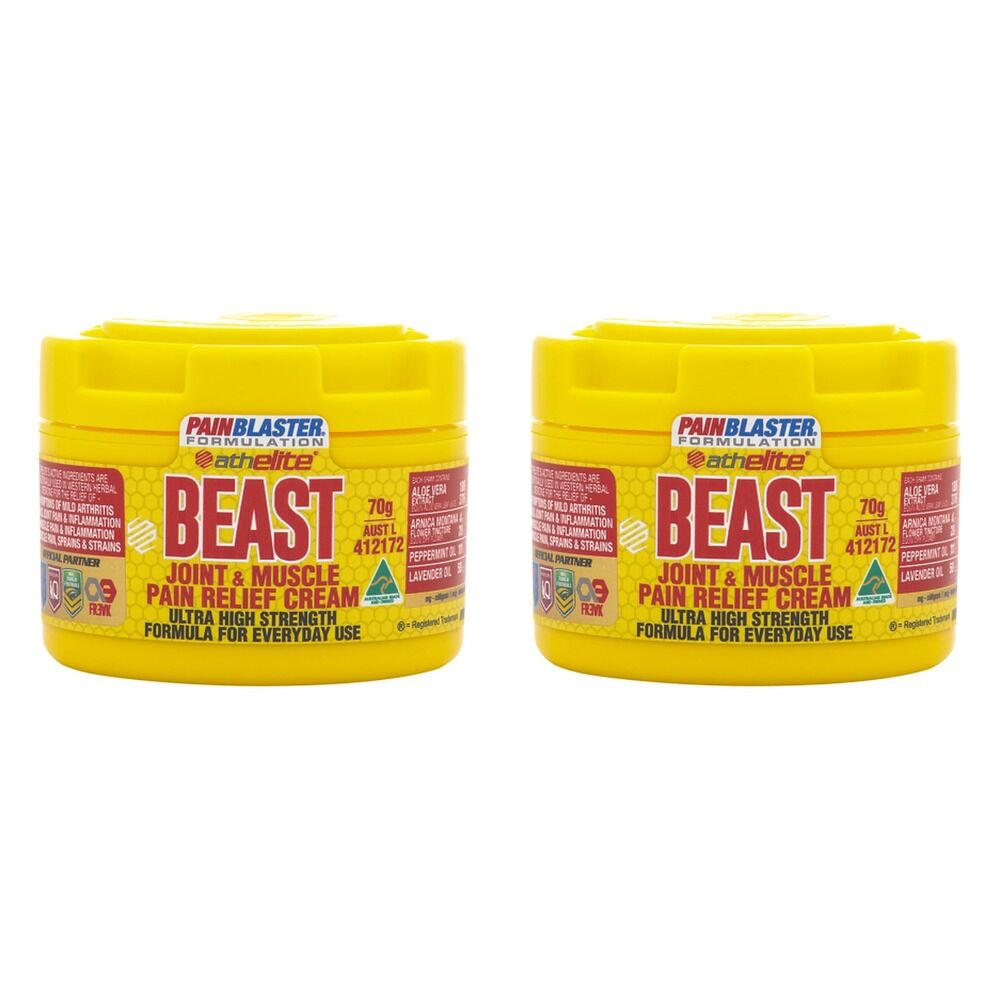 Pain Blaster Beast Joint & Muscle Pain Relief Cream 70g Pack of 2