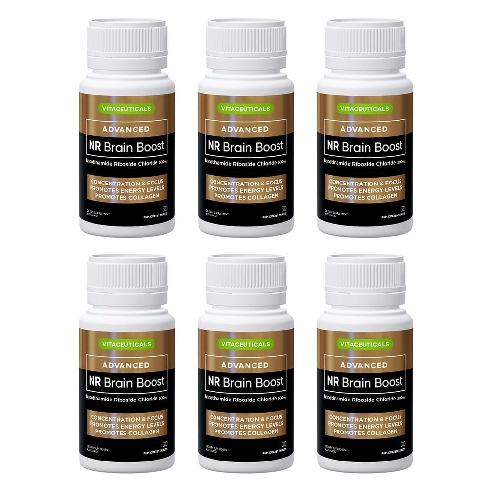 Vitaceuticals Advanced NR Boost 30 Tablets Pack of 6