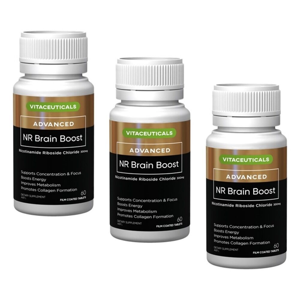 Vitaceuticals Advanced NR Boost 60 Tablets Pack of 3