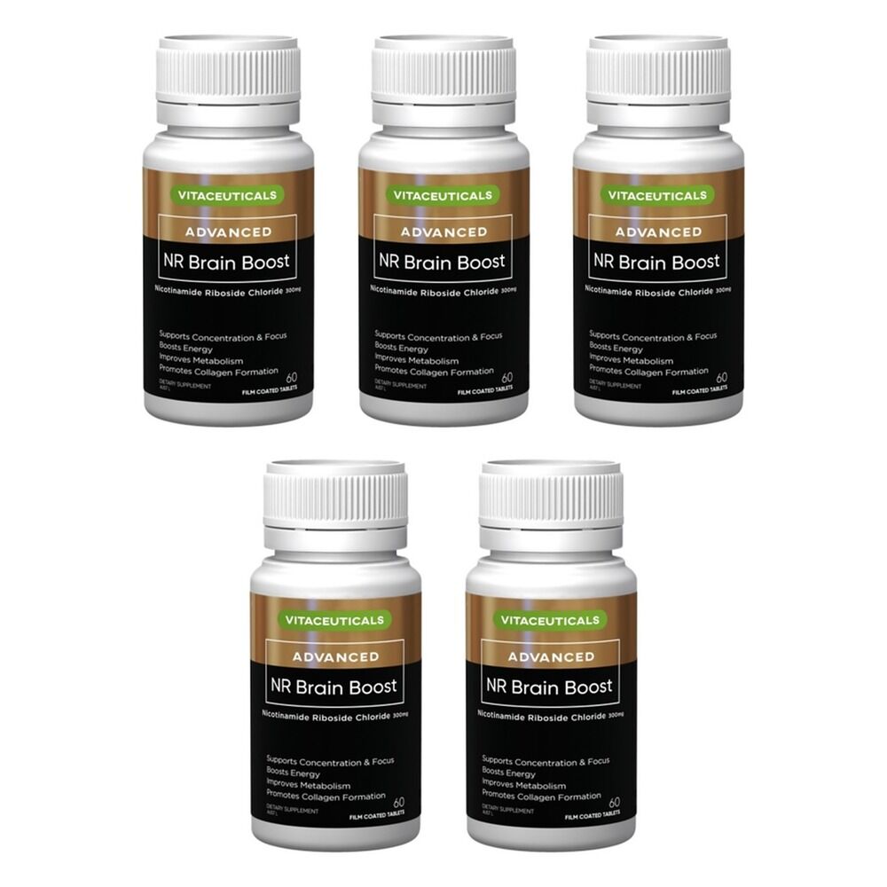 Vitaceuticals Advanced NR Boost 60 Tablets Pack of 5