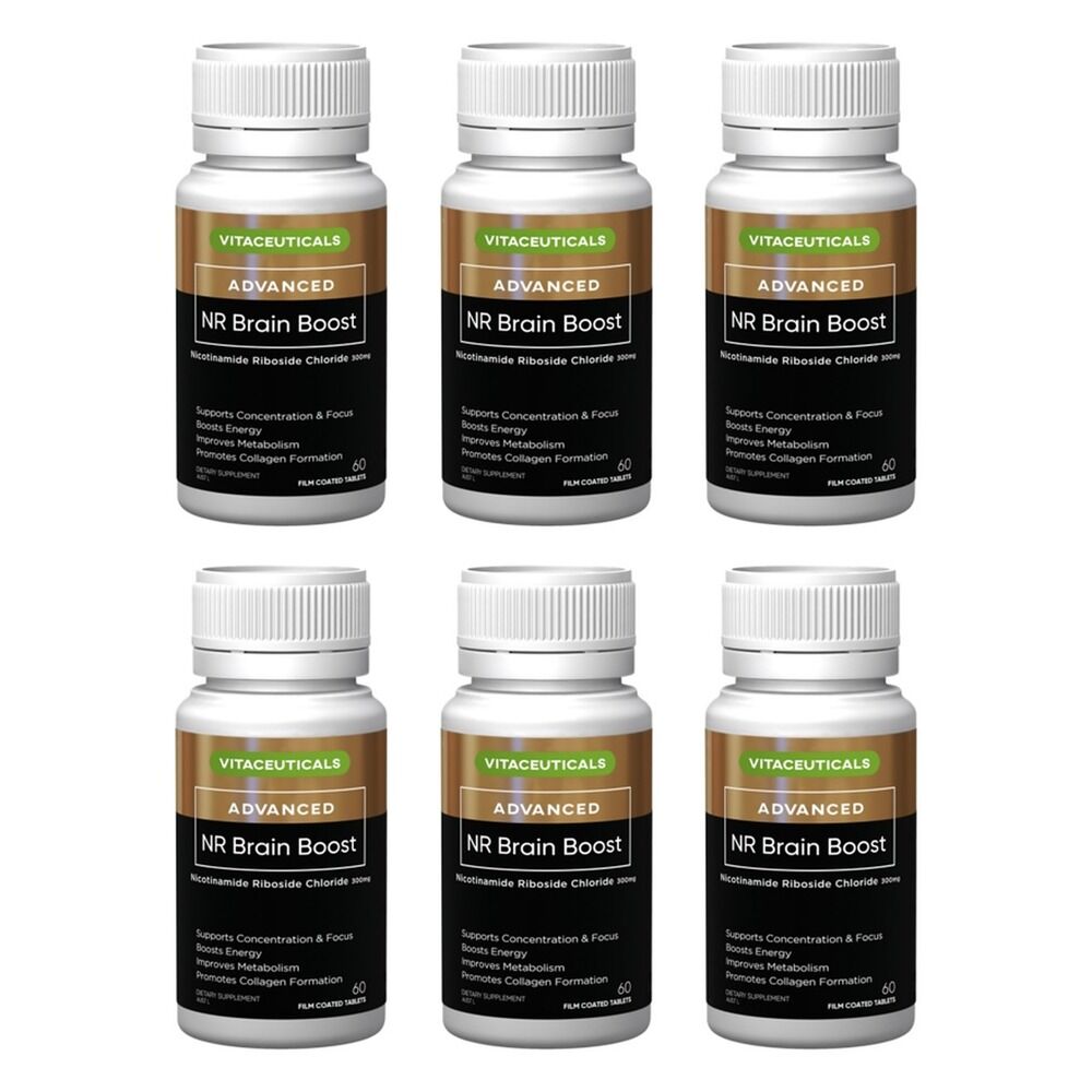 Vitaceuticals Advanced NR Boost 60 Tablets Pack of 6