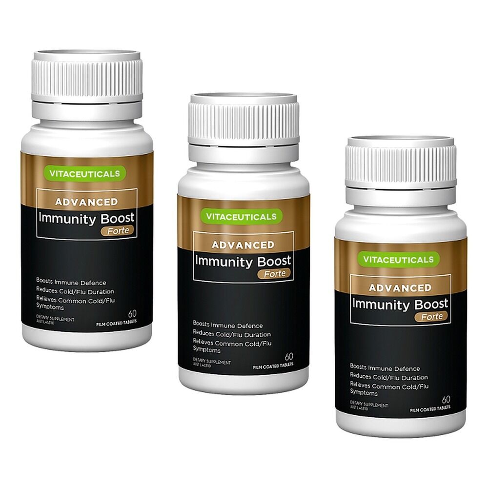 Vitaceuticals Advanced Immunity Boost Forte 60 Tablets Pack of 3