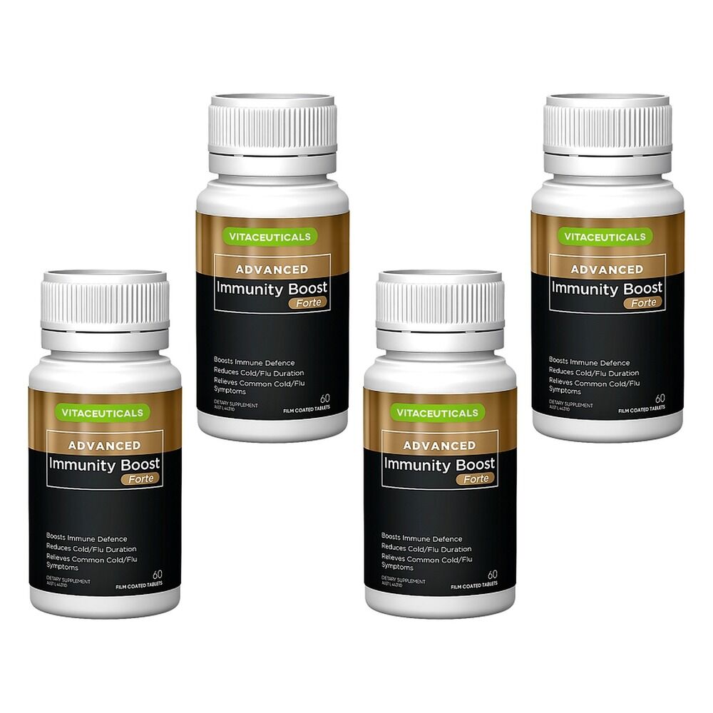 Vitaceuticals Advanced Immunity Boost Forte 60 Tablets Pack of 4