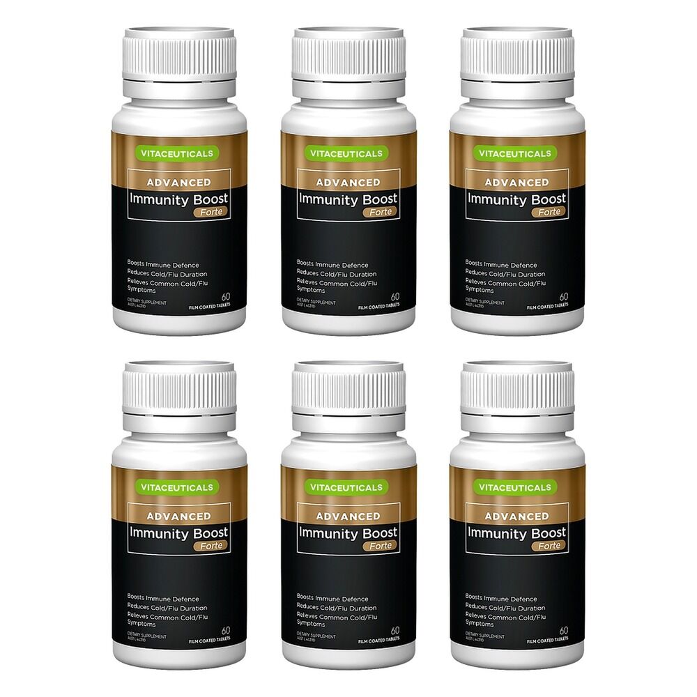 Vitaceuticals Advanced Immunity Boost Forte 60 Tablets Pack of 6