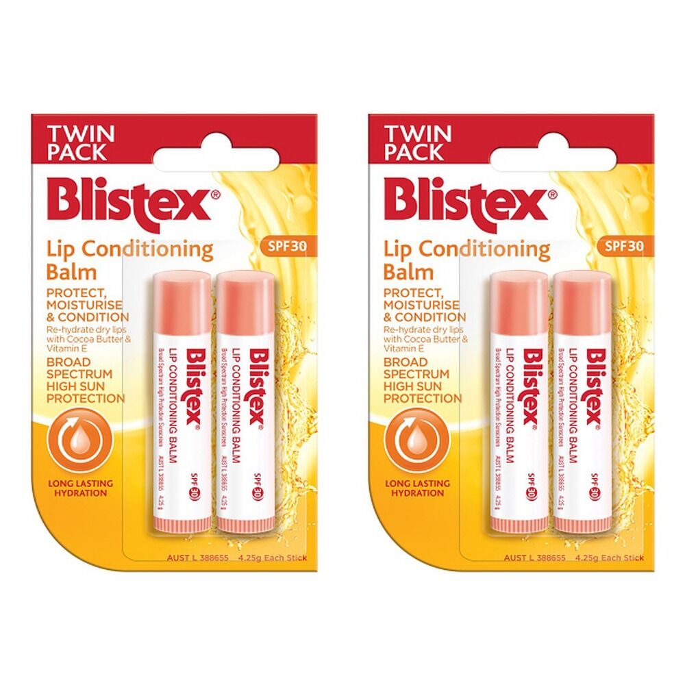 Blistex Lip Conditioning Balm SPF 30 2 Pack Bundle of 2