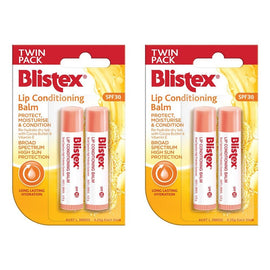 Blistex Lip Conditioning Balm SPF 30 2 Pack Bundle of 2