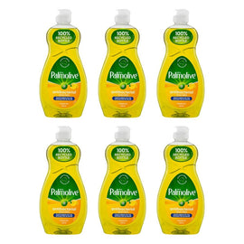 Palmolive Dishwashing Liquid Antibacterial Lemon Ultra 500mL Pack of 6
