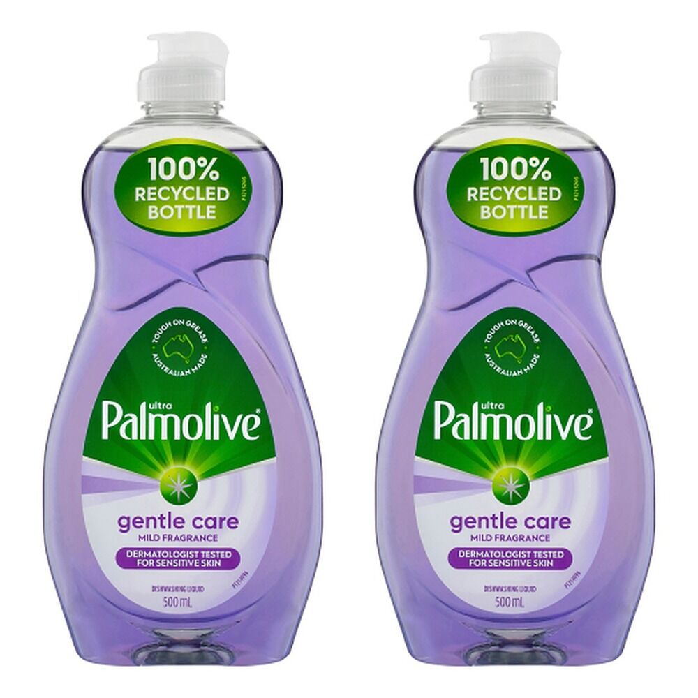 Palmolive Dishwashing Liquid Gentle Care Ultra 500mL Pack of 2