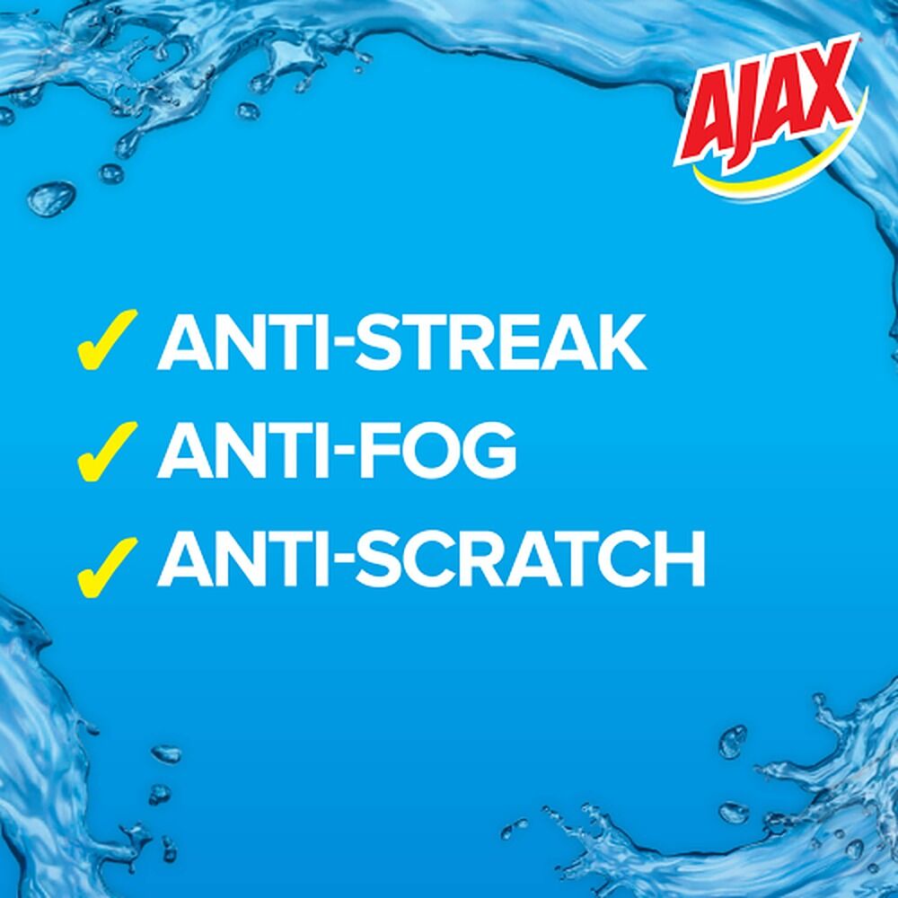 Ajax Spray n' Wipe Triple Action Glass Cleaner 500mL