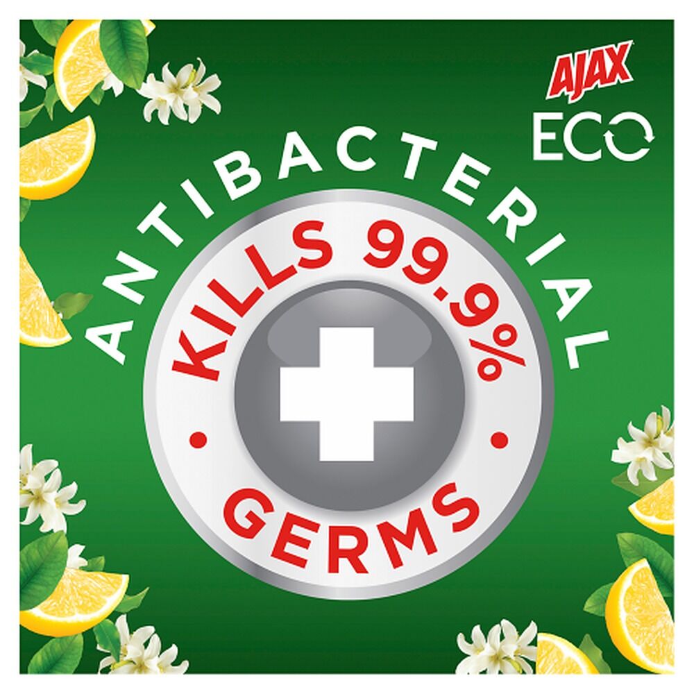 Ajax Antibacterial Wipes Lemon 110 Pack