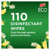 Ajax Antibacterial Wipes Lemon 110 Pack