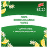 Ajax Antibacterial Wipes Lemon 110 Pack