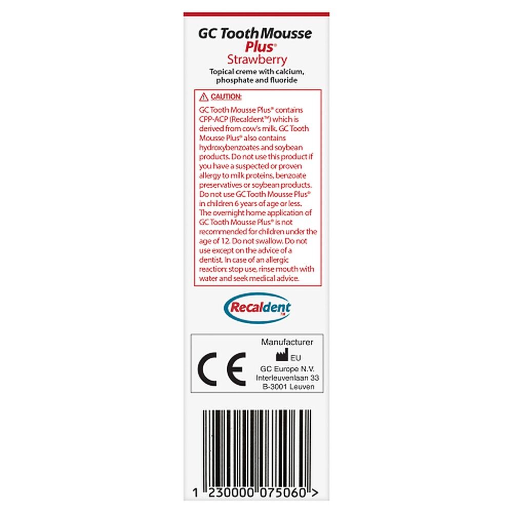 GC Mousse Plus Strawberry 40g