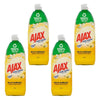 Ajax Floor Cleaner Lemon Citrus Burst 750mL Pack of 4