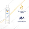 Dove Classic 48h Anti-Perspirant 1/4 Moisturising Cream 250mL