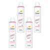 Dove Powder Soft 48h Anti-Perspirant 1/4 Moisturising Cream 250mL Pack of 4