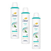 Dove Fresh 48h Anti-Perspirant 1/4 Moisturising Cream Citrus Scent Pack of 3