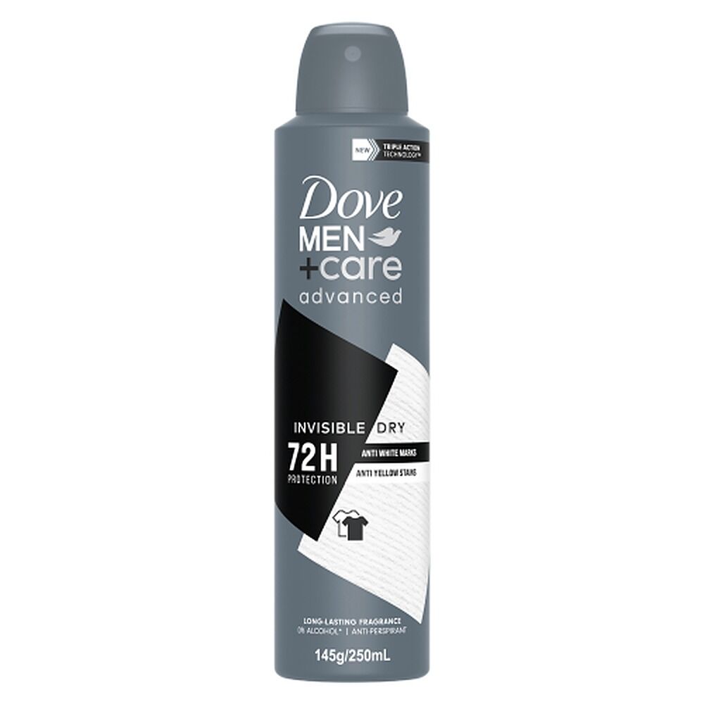 Dove Men+Care Advanced Anti-Perspirant Invisible Dry 250mL