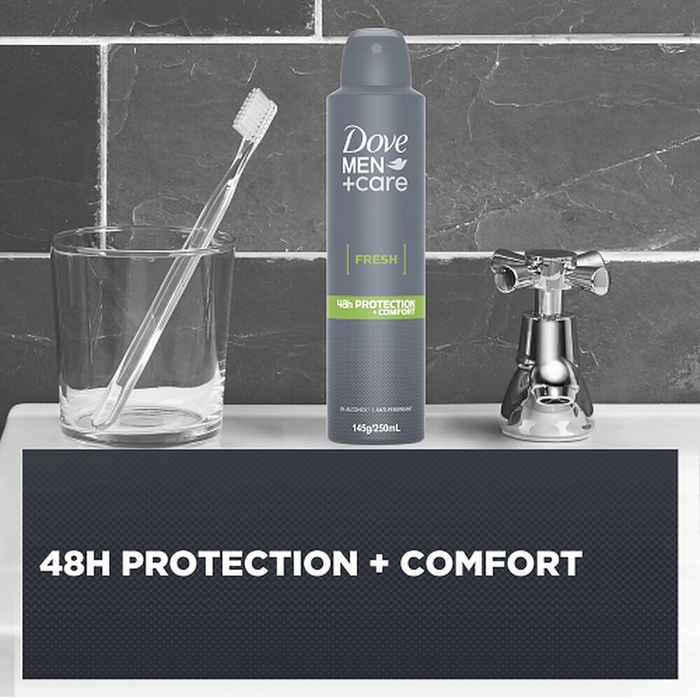 Dove Men+Care Fresh Protection + Comfort Anti-Perspirant 250mL