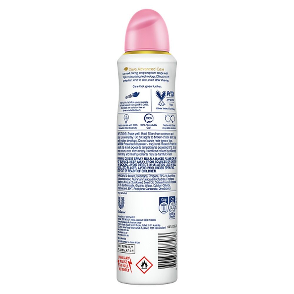 Dove Advanced Care 72H Go Fresh Antiperspirant Pomegranate & Lemon Verbena 250mL