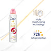 Dove Advanced Care 72H Go Fresh Antiperspirant Pomegranate & Lemon Verbena 250mL