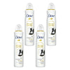 Dove Advanced Care Anti-Perspirant Invisible Dry 250mL Pack of 4