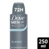 Dove Men+Care Antiperspirant Aerosol Classic 250mL