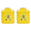 Aero Hazard Sharps Container 5L Pack of 2